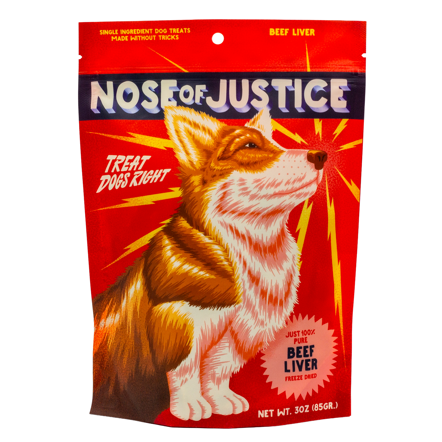 Nose of Justice Beef Liver